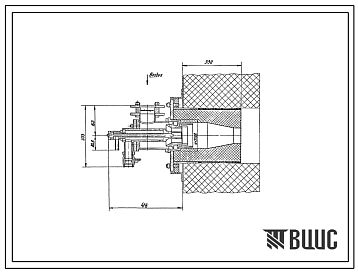 Фасады Проект Н7095 Горелка газовая скоростная с воздушным охлаждением 5СВ-36-120