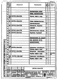 Состав альбома. Проект 10722 Комплексно-механизированнаяЧасть П10722.01М Механизмы комплексно-механизированной линии для сушки и прокалки электродов. Технический проект.