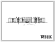 Фасады Типовой проект 221-1-480.86 Школа на 44 класса (1668-1728 учащихся). В конструкциях серии 1.090.1-1. Для строительства в городах и поселках городского типа