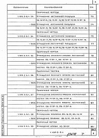 Состав альбома. Серия 1.100.2-5 Металлические Выпуск 1 Технические условия. Рабочие чертежи 