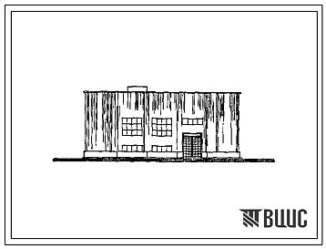 Типовой проект 401-12-19.84 Здание для одной одноканатной подъемной машины