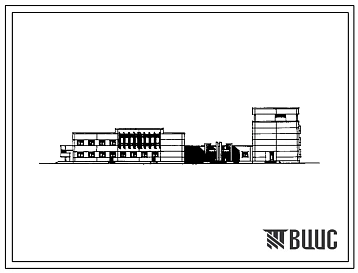 Типовой проект 222-1-376с.13.86 Средняя общеобразовательная школа на 16 классов (624 учащихся).
