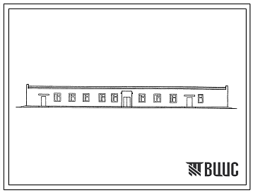 Фасады Типовой проект У.810-9-3.95 Лаборатория по производству посевного мицелия грибов производительностью 3 т в месяц