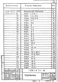 Состав альбома. Серия 1.232.1-8 Сборные Выпуск 2-1 Панели однослойные самонесущие для зданий с высотой этажа 3,3 м. Монтажные узлы стен (с дополнительным вариантом из панелей серии 1.090.1-1). Рабочие чертежи   