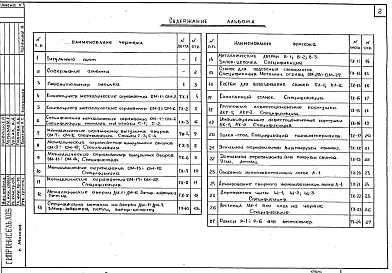 Состав альбома. Серия 2.800-2 УнифицированныеДополнение к выпуску 6 Детали технологического оборудования для свиноводческих ферм