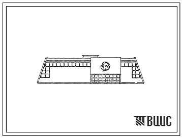 Типовой проект 291-8-19с.87 Физкультурно-оздоровительный корпус в легких металлических конструкциях с залом 36х18 м (ФОЗ-1). Сейсмичность 7, 8 баллов. Здание одноэтажное. Стены из трехслойных металлических панелей.