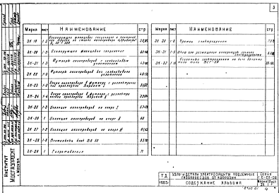 Состав альбома. Серия ГС-02-09 УзлыАльбом 1 Узлы и детали подключения к газопроводу, изолирующие прокладки и конструкции электрозащитных устройств (3К-1-32)