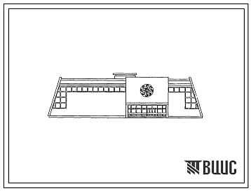 Типовой проект 291-8-17с.87 Физкультурно-оздоровительный комплекс в легких металлических конструкциях (ФОК-2). Сейсмичность 7, 8 баллов. Здание одноэтажное. Стены из трехслойных металлических панелей.