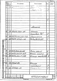 Состав альбома. Проект 10722 Комплексно-механизированнаяЧасть 10722.01М09 Гидропривод Q=70 производительностью 70 литров/минуту. Рабочая конструкторская документация.