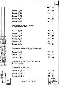 Состав альбома. Серия 2.244-1 ДеталиВыпуск 3 Примыкание полов