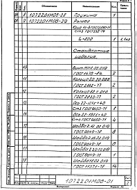 Состав альбома. Проект 10722 Комплексно-механизированнаяЧасть 10722.01М06 Захват автоматический. Рабочая конструкторская документация.