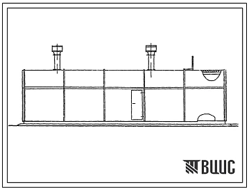 Типовой проект 402-22-70.12.88 Блок-Бокс воздушной компрессорной (ВКС-3/40, производительность 3,1 м3/мин)