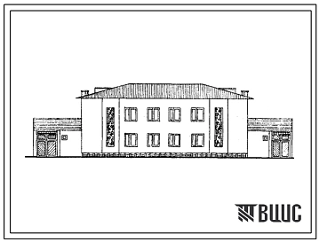 Типовой проект 144-40-48 Двухэтажный дом на две семикомнатные квартиры типа 7Б в двух уровнях. Для строительства в 4А и 4Г климатических подрайонах.