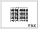 Фасады Типовой проект 94-055/1.2 9-этажная блок-секция для малосемейных на 81 квартиру, правая 1А-1А-1А-1Б-1Б-1Б-1Б-1Б-1Б