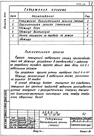 Состав альбома. Типовой проект А-II,III,IV-20(501-5-110.89)Альбом 17 Проектная документация на перевод помещений подвального этажа под убежище
