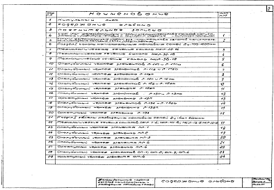 Состав альбома. Альбом 82/67 ЖелезобетонныеВыпуск 1 Рабочие чертежи