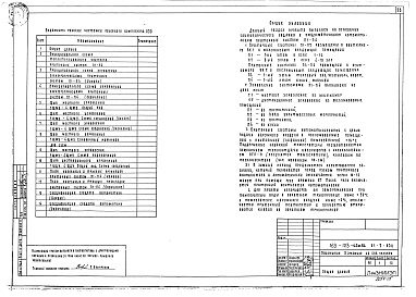 Состав альбома. Типовой проект 163-123-42м.86Альбом 9 Автоматизация электрооборудования (раздел 5.1-2-АЭО)