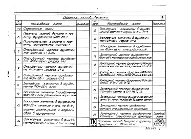 Состав альбома. Серия 3.004-8 МонолитныеВыпуск 26 Фундамент под оппозитный компрессор марки А0-600П Пензенского компрессорного завода. Рабочие чертежи.