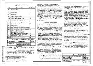 Состав альбома. Типовой проект 163-88-6/1.2Альбом 7 Водопровод и канализация выше отметки 0,000 (3.1-1)
