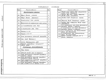 Состав альбома. Типовой проект А-II,III,IV-150-279.84Альбом 2 Архитектурные решения. Конструкции железобетонные
