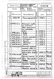 Состав альбома. Серия М479 ПескоскребАльбом 1 Конструкторская документация