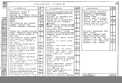 Состав альбома. Типовой проект 405-4-40/74Альбом 2 Архитектурно-строительные чертежи