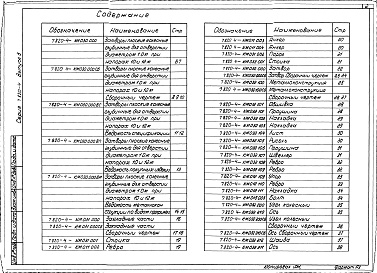 Состав альбома. Серия 7.820-4 ЗатворыВыпуск 3 Затворы для перекрытия отверстий с напорной и безнапорной стороны диаметром 1,0 м при напоре 10-12 м