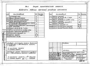 Состав альбома. Типовой проект 152-012/1.2Альбом 2 Материалы для компановки жилых домов из блок-секции (РОС.2-1)