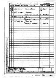 Состав альбома. Серия М479 ПескоскребАльбом 1 Конструкторская документация