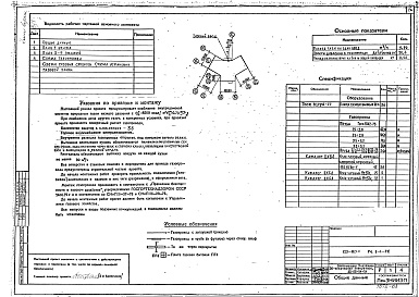Состав альбома. Типовой проект 123-021мАльбом 9 Газоснабжение (раздел 4.1-1-ГС)