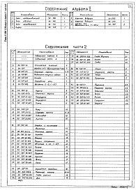 Состав альбома. Серия 2.290-3 Конструкции,Выпуск 1 Альбом 2 Части 1,2 Блок поддерживающий, блок обводной, блок направляющий, буфер, каретка ведущая, каретка ведомая, лебедка АРЗ двухскоростная Р=50кг