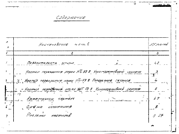 Состав альбома. Шифр 03-86 НастилыАльбом 1 Рабочие чертежи настилов перекрытий марок НТо-59-8, ПНТ-59-8 армированные термически-устойчивой арматурной сталью класса Ат-V.