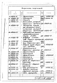 Состав альбома. Типовой проект 907-2-18САльбом 1 Статический расчет ствола Н 4509