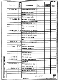 Состав альбома. Проект 11741 ТрубаАльбом 2 Электротехническая часть. 