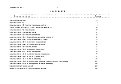 Состав альбома. Типовой проект 164-80-93.87Альбом 6 Сметы